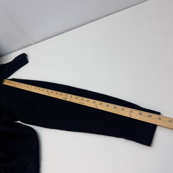 Google Crewneck Sweatshirt Pullover Black Medium Cotton Blend Tech Comfort EUC - Picture 5 of 6